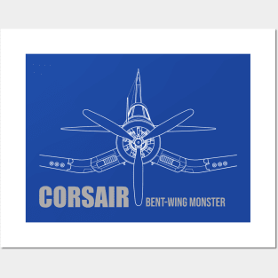 F4U Corsair: Bent Wing Monster Posters and Art